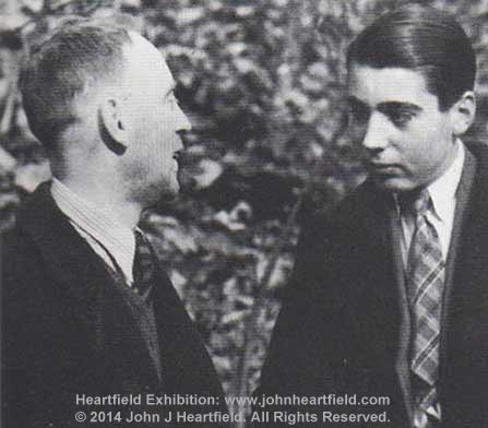 John And Tom Heartfield, Prague, 1937