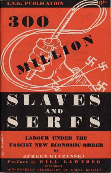 John Heartfield 1942 London Graphic Design for 300 Million Slaves Serfs
